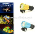 IP68 impermeable buceo Led luces para fotografía luz de la antorcha recargable